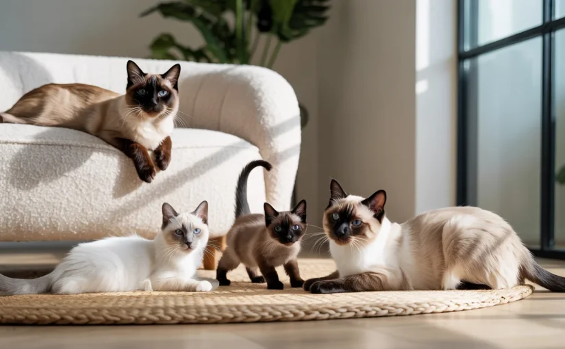 Types Of Siamese Cats