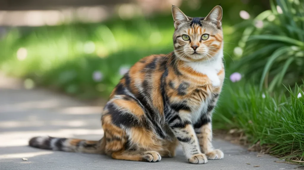 Tabby Tortoiseshell Cat Tabby Tortoiseshell Cat