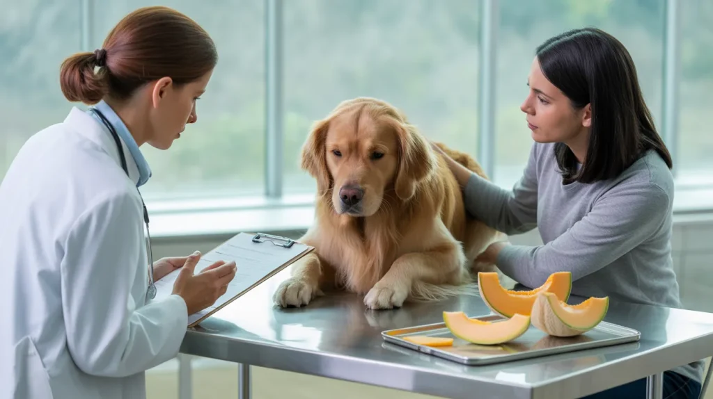 Risks When Dogs Eat Cantaloupe